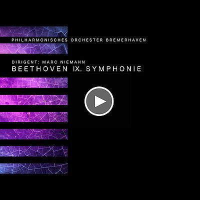 CD-Cover "Beethoven IX. Symphonie" (Durch Anklicken öffnet sich eine MP3-Datei mit einer Hörprobe der 8. Sinfonie)