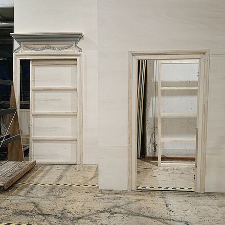 In der Bühnenwerkstatt