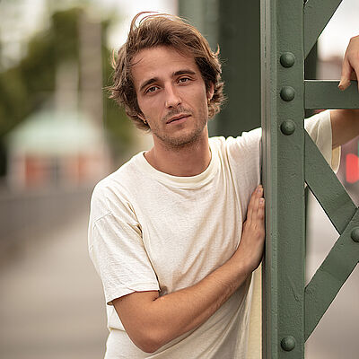 Portraitfoto von Sander Lybeer.