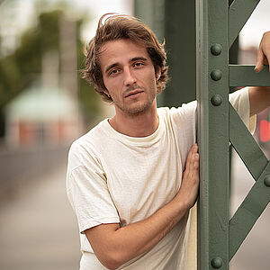 Portraitfoto von Sander Lybeer.