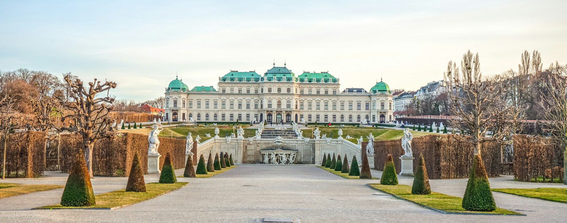 Schloss Belvedere in Wien.