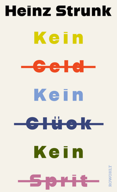 Buchcover "Kein Geld kein Glück kein Sprit"