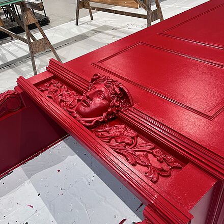 In der Bühnenwerkstatt